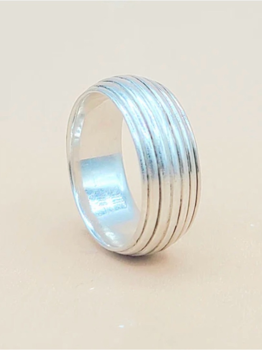 David Yurman Royal Cord Chairman Band Ring In Sterling Silver